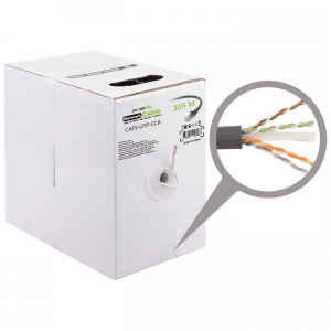 Mrežni UTP kabel, CAT5e, CCA, 305 met.