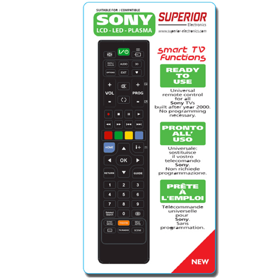 Univerzalni daljinski upravljač za Sony TV prijemnike