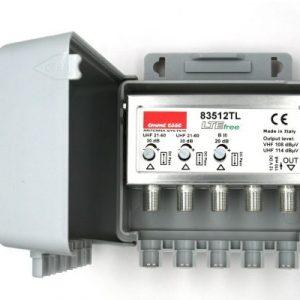 POJAČALO 5G/LTE 2XUHF/VHF/FM/DAB Reg. 110dB max EE