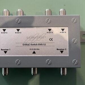 Multiswitch 5/2 TWINIX (2 SATELITA NA 2 MJESTA+ZEMLJA)