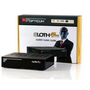 Prijemnik Opticum Combo SLOTH 4K - DVB-T2 H.265 HEVC