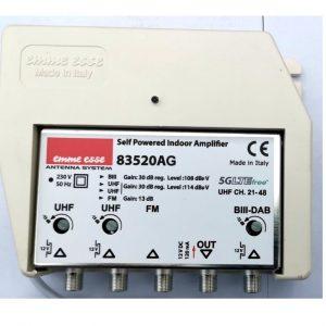 POJAČALO MULTIBAND 5G/LTE UHF(2)/VHF/FM/DAB Reg. 114dBmax