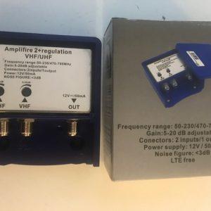 Širokopojasnjo pojačalo STI 2 ulaza + regulacija + LTE FILTER