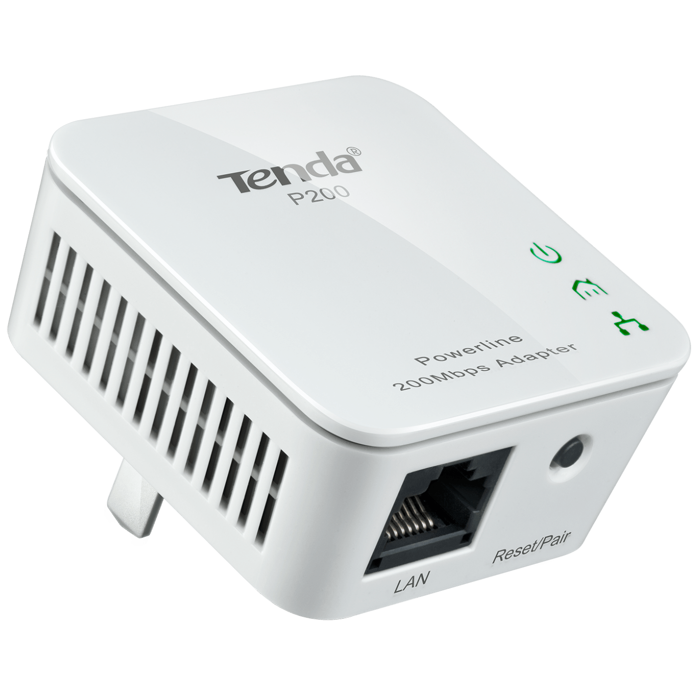 Powerline TENDA -Mrežna strujna utičnica, set, 200Mbps, LAN