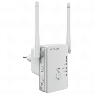 Wireless N AP /Router/ Repeater, 300Mbps, 20dBm, 2.4 GHz AMIKO WR-522