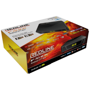 REDLINE IP-70 MAX 4K android TV box 2 / 16 GB, WiFi